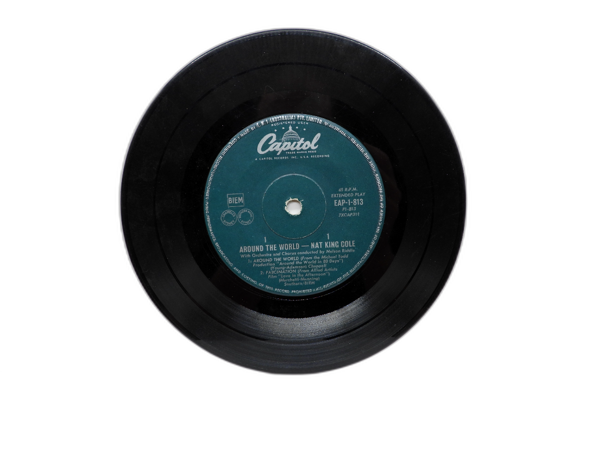 Nat King Cole Around the World 45 Rpm Ep Vinyl Capitol