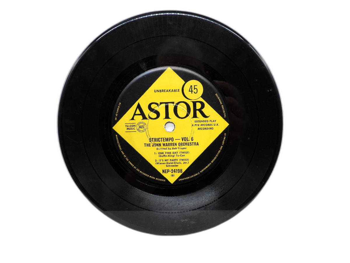 Strictempo Vol. 5 John Warren Orchestra Vinyl Record Astor