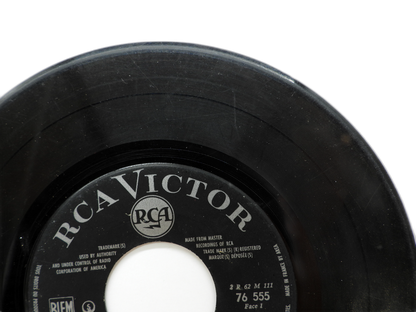 Rca Victor 76 555 Russian Folk Music 45 Rpm Vinyl Record