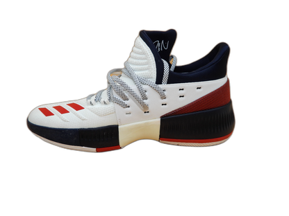 DAMIAN DAME D LILLARD 3 ADIDAS ORIGINALS BY3762 FTWWHT/SCARLE/CONAVY 9 US