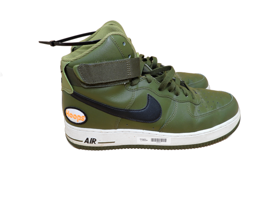 Nike Air Force 1 High Hoops Olive Green Us 10