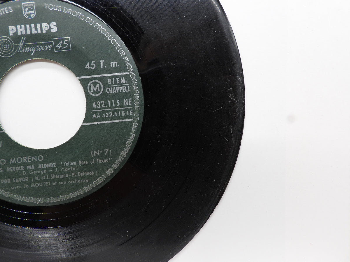 Dario Moreno Ep Record Vinyl 45 Rpm Philips 432.099 Ne