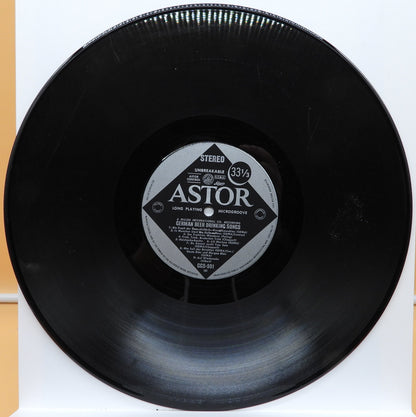 For Singing and Dancing Beer Drinking Songs Vinyl Record Astor