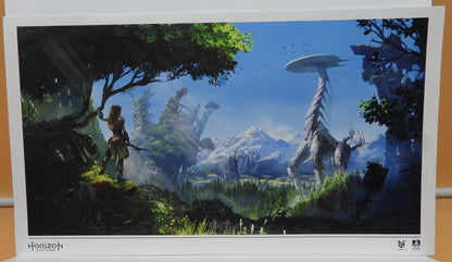 Horizon Zero Dawn Art Print Poster Guerrilla Playstation Game