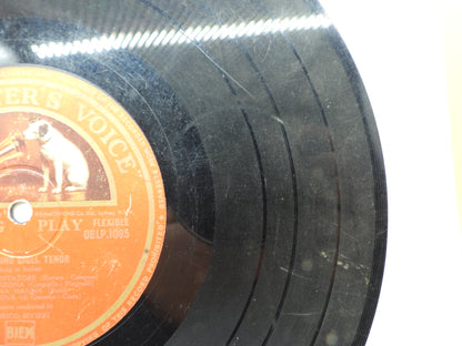 Italian Songs By Beniamino Gigli Vinyl Record His Master's Voice