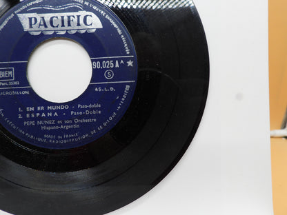 Pepe Nuñez 45 Rpm Record Pacific Label