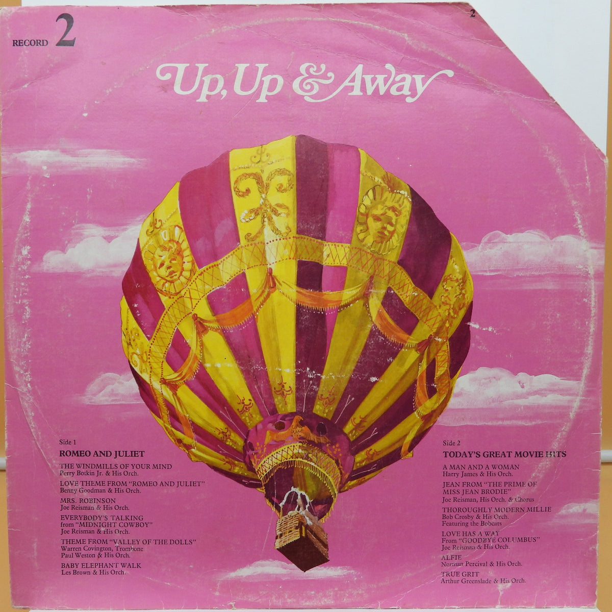 Reader's Digest Up & Away Vinyl Record Rd4 46