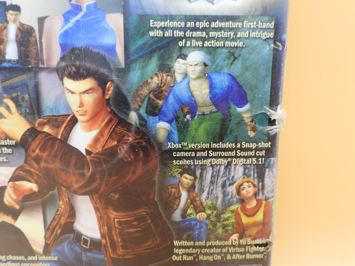 Shenmue Ii Xbox Pal Game With Shenmue Movie Dvd Sega
