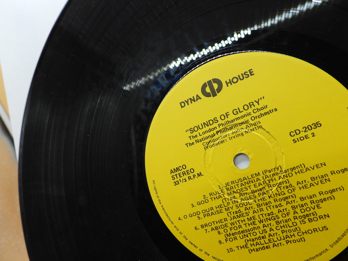 Sounds of Glory Vinyl Record London Philharmonic Choir Dyna House