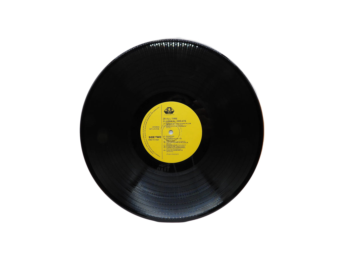 20 All Time Classical Greats Vinyl Record Ems Tv 7021 Ems Records