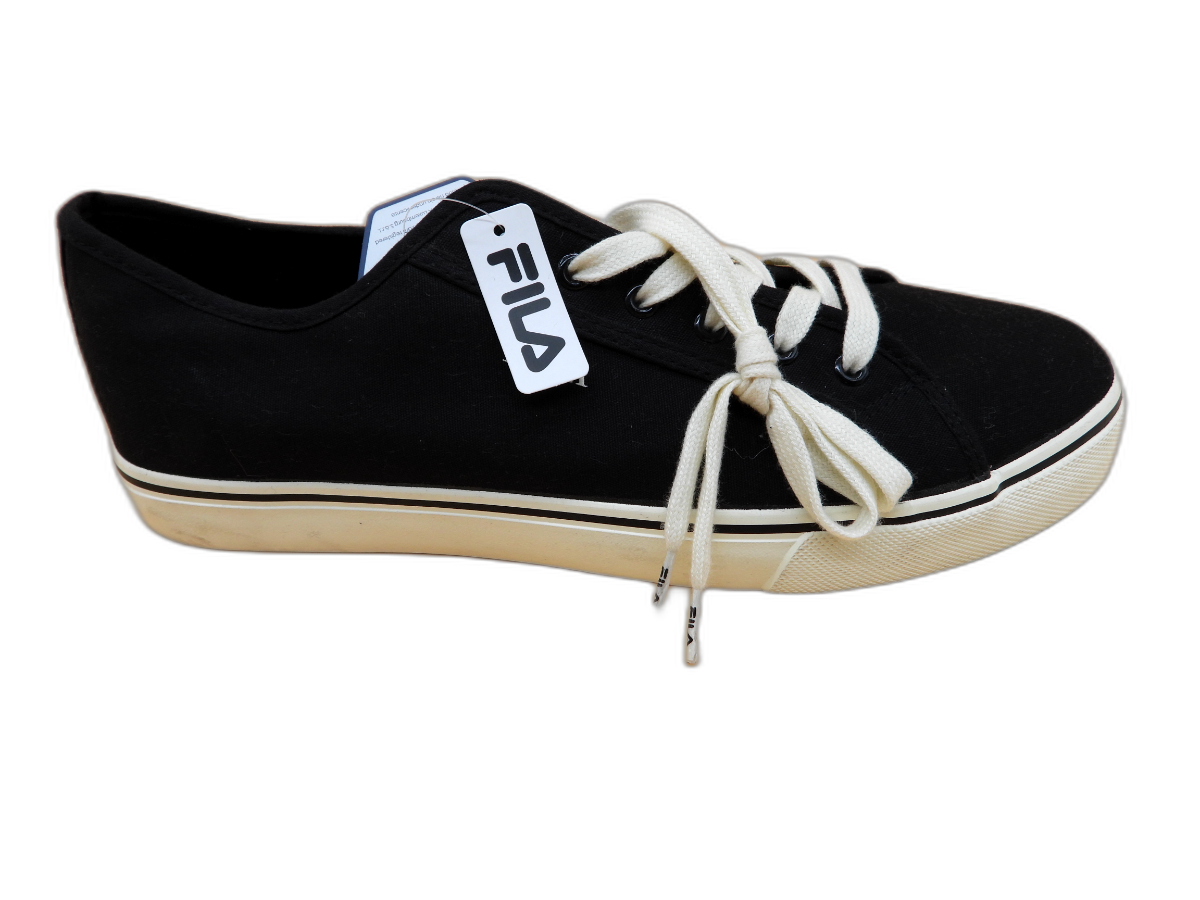 Fila Heritage 1911 Black Canvas Sneakers