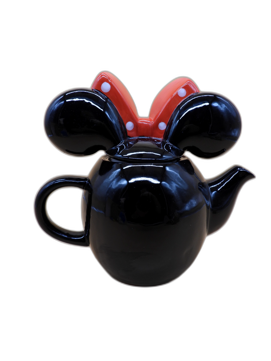Disney Minnie Mouse Ceramic Moulded Teapot 1.1 Litre