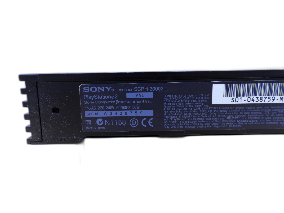 Sony PlayStation 2 Scph 30002 Console With Controller (Sticky Controller) 
