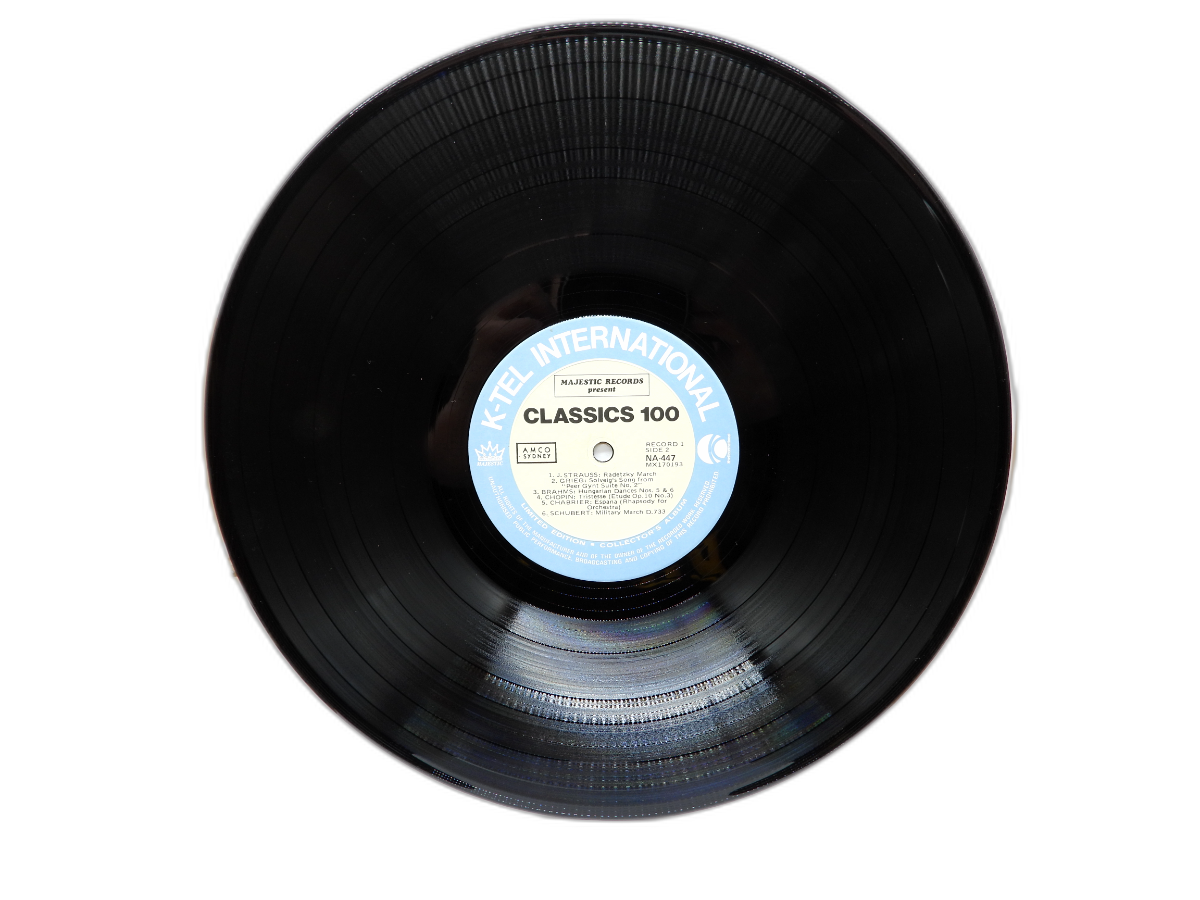 Majestic Classics 100 Na 447 Vinyl Record Classical Music