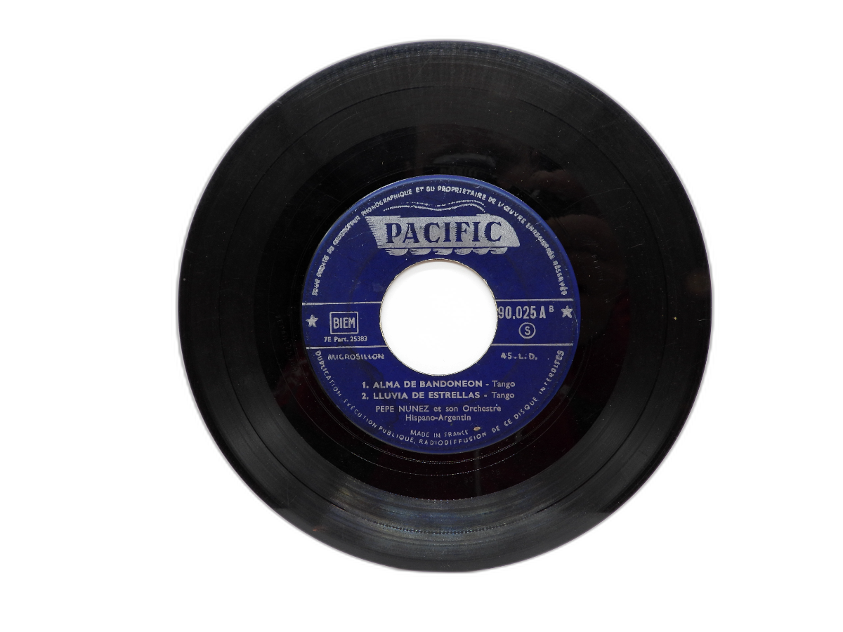 Pepe Nuñez 45 Rpm Record Pacific Label