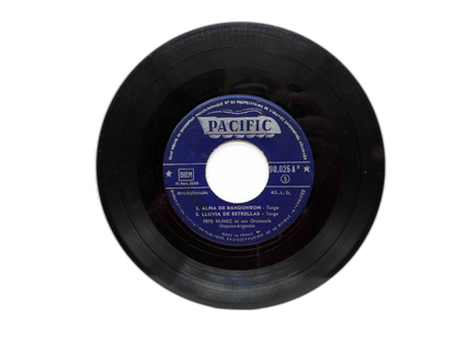 Pepe Nuñez 45 Rpm Record Pacific Label
