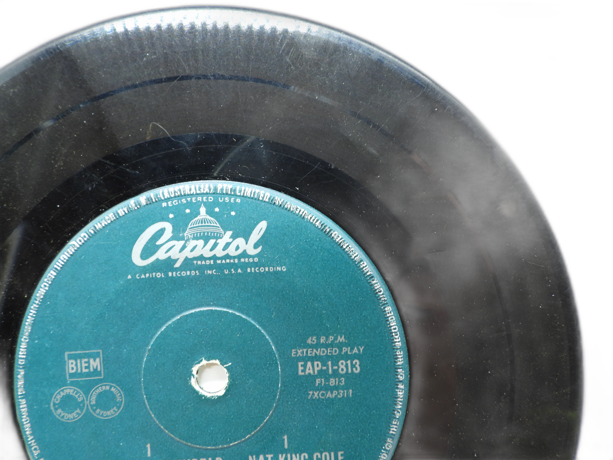 Nat King Cole Around the World 45 Rpm Ep Vinyl Capitol