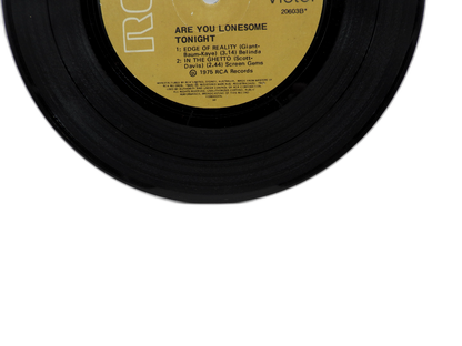 Elvis Presley Are You Lonesome Tonight 7" 45 Rpm Vinyl Single Rca Victor