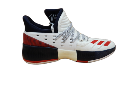DAMIAN DAME D LILLARD 3 ADIDAS ORIGINALS BY3762 FTWWHT/SCARLE/CONAVY 9 US