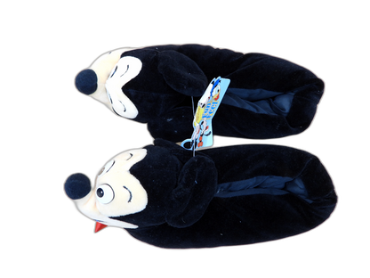 Disney Mickey Mouse Plush Slippers Unisex Size M