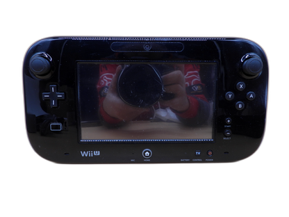 Nintendo Wii U Console 32gb Black Wup 101 With  Accessories