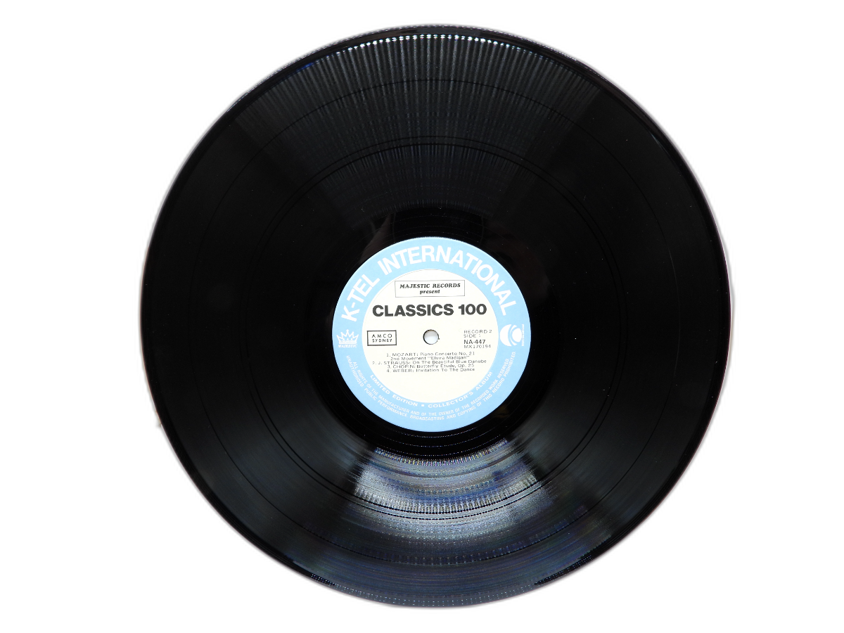Majestic Classics 100 Na 447 Vinyl Record Classical Music
