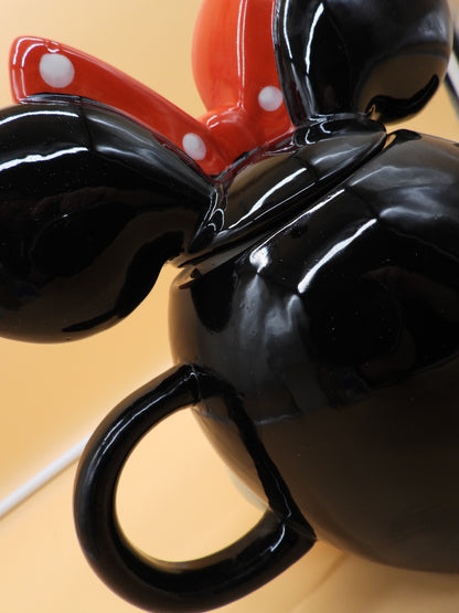 Disney Minnie Mouse Ceramic Moulded Teapot 1.1 Litre
