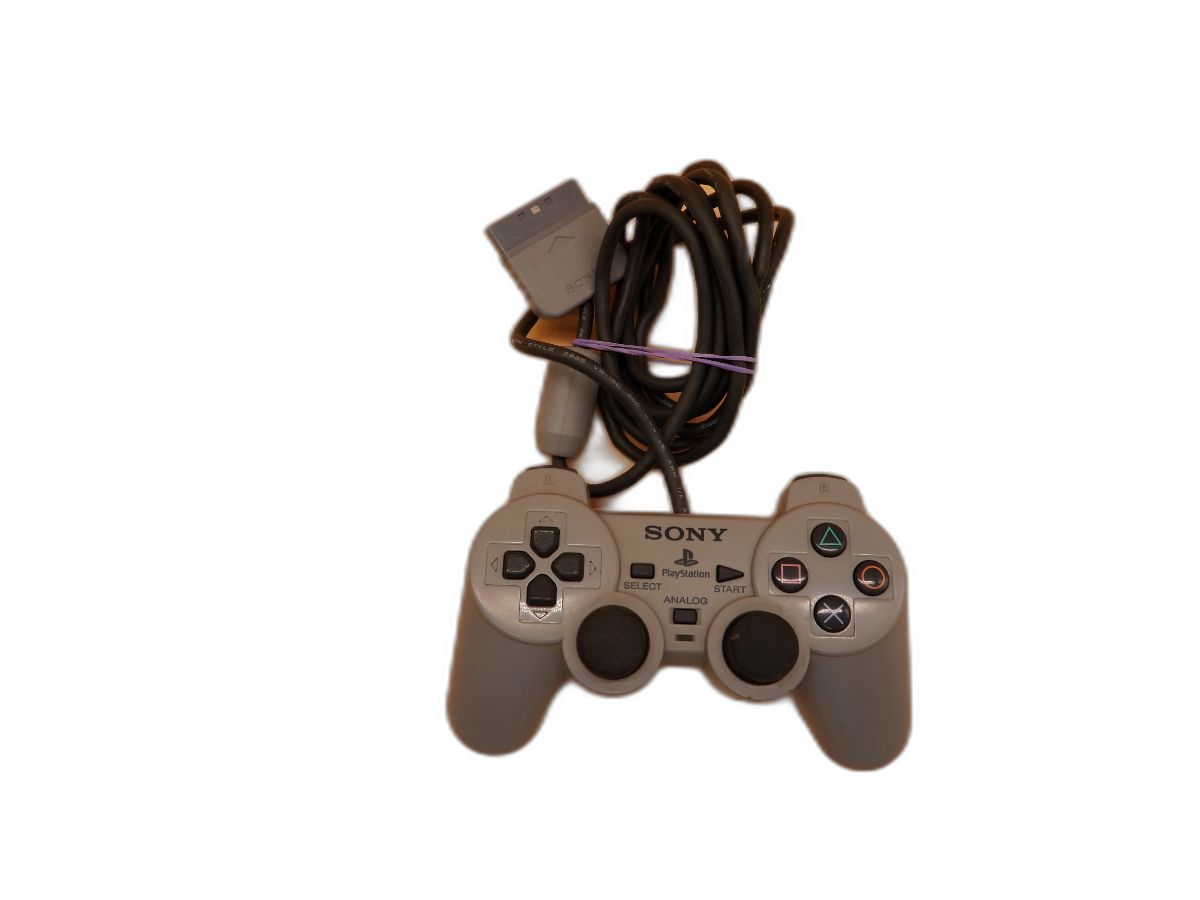 Sony PlayStation 1 Console PS1 With Controller and Cables Game Plays Backup NTSC / UC In Color 