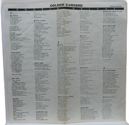 Golden Canzone Double Deluxe Vinyl Record Seven Seas
