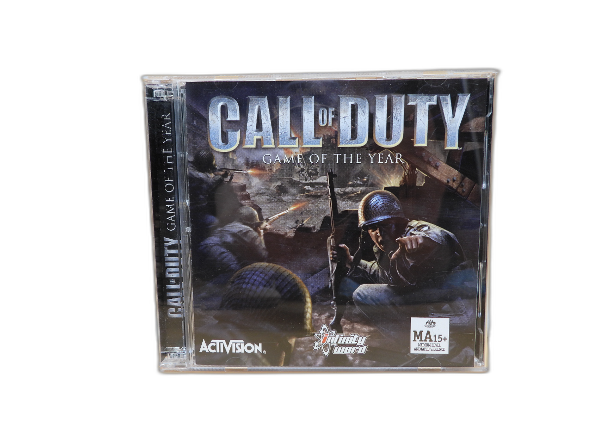 Call of Duty Game of the Year Edition Pc Cd Rom Activision