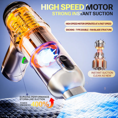 SZUK Wireless Portable Car Vacuum Cleaner Strong Suction Handheld Vacuum Home & Car Dual Use Robot Cleaner For Desktop Keyboard