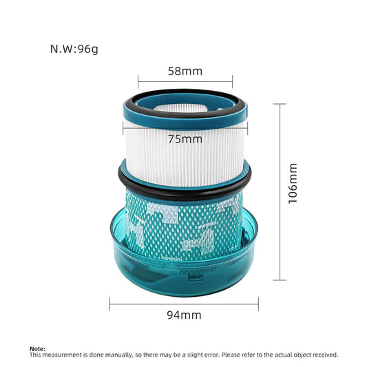 HEPA Filter Compatible for (Dyson V16 Piston Animal / Dyson V16 Piston Animal Submarine DS60 ) Vacuum Cleaner Filter Spare Parts