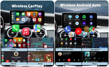 Wireless Carplay/Android Auto 12.3'' Touch screen Multimedia for Mercedes Benz NTG5.0  A B E C GLE W167 W212 W246 W205 W176 C117