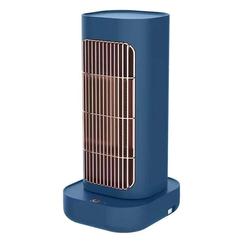 Small Desktop Space Heater Quiet Rapid Heating Hand & Foot Warmer Instant Warming Sunlight Radiator for Office Use