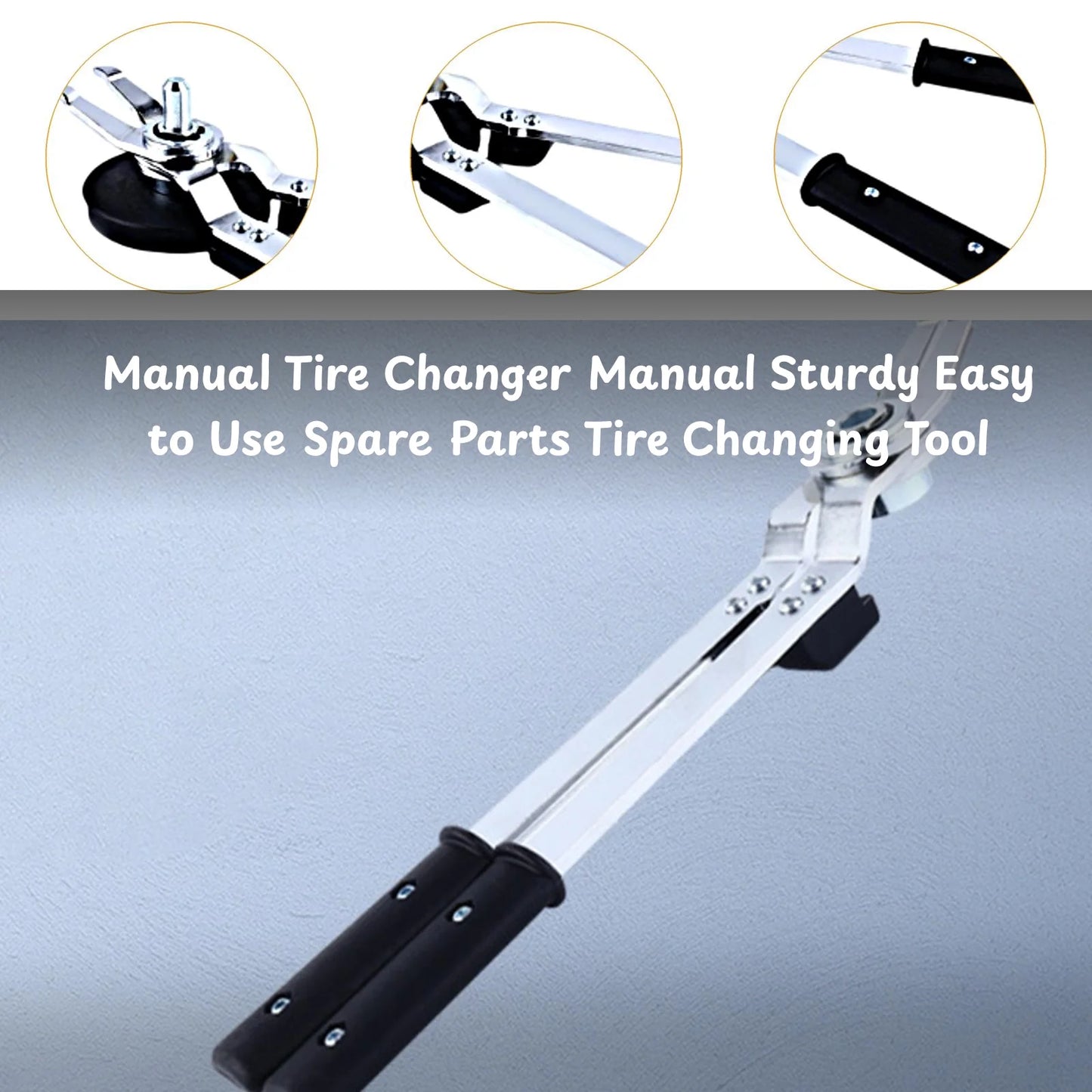 Gokart tools tire changer Sturdy Easy to Use Spare Parts Tire Changing Tool for Tire Removal Tools Repairing Car Motorcycle