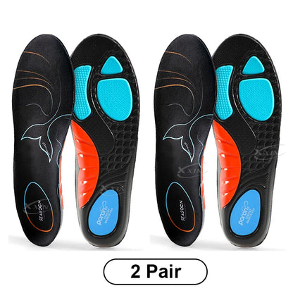 【Xxin】Arch Support Shoe Insoles Sport Poron Shock Absorption Insole Flat Feet Shoes Pad Heel Pain Relief