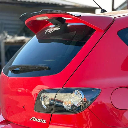 For Mazda 3 Hatchback 2006 2007 2008 2009 2010 2011 2012 2013 2014 2015 Hatchback Car Rear Roof Spoiler Extention ABS