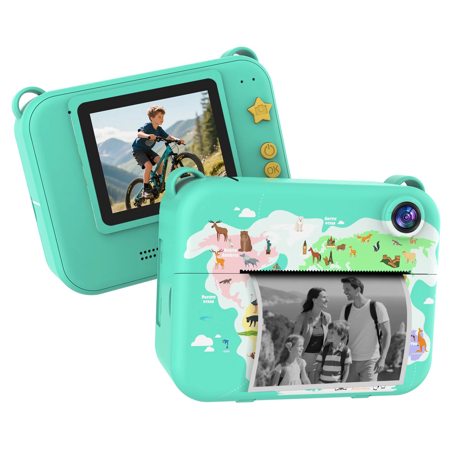 Children's printable camera toy small camera gift for boys and girls