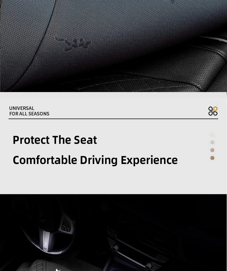For DS SPIRIT DS3 DS4 DS5 DS6 DS7 Car Seat Cover Universal Breathable Auto Front/Rear Seat Protector Pad Interior Chair Cushion