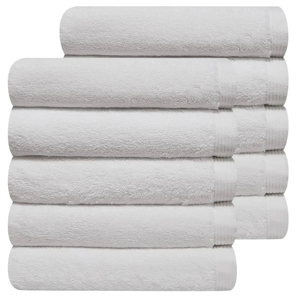 [Daju Towel] 5pcs/10pcs Hotel towel 150g 40cm x 80cm Charcoal Gray deep color easy-to-use usually thick Pure Cotton Absorption Good Dailly towel