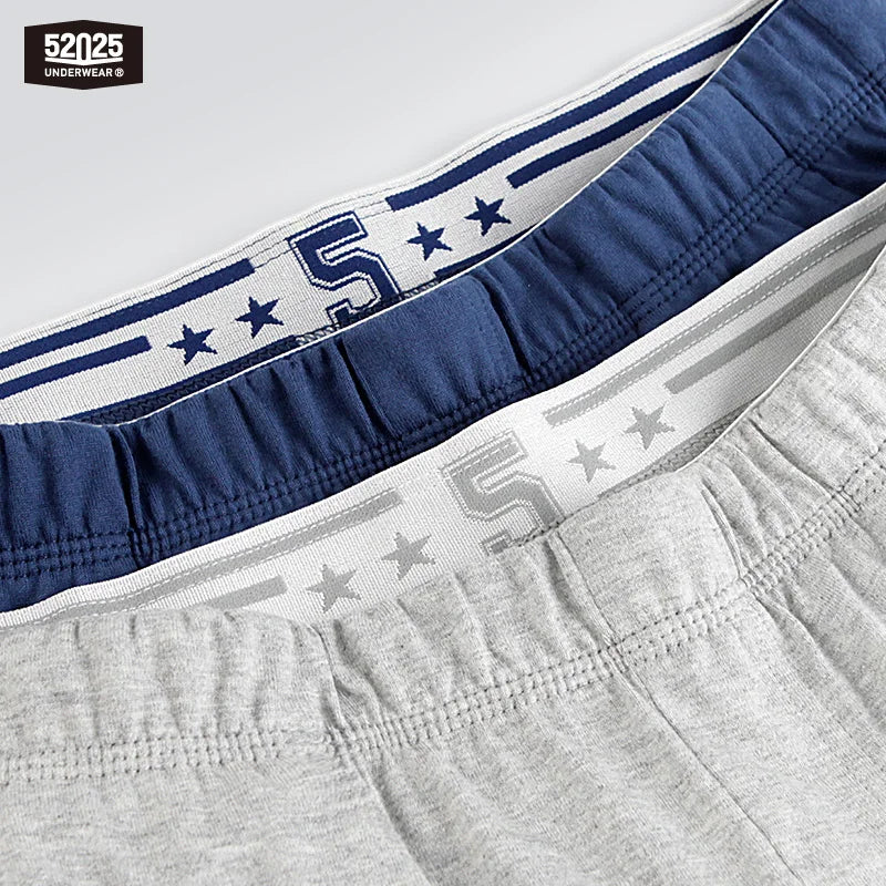 52025 Men's 100% Cotton Pajama Shorts – Relaxed Fit Lounge Shorts with Side Pockets and Breathable All-Day Comfort