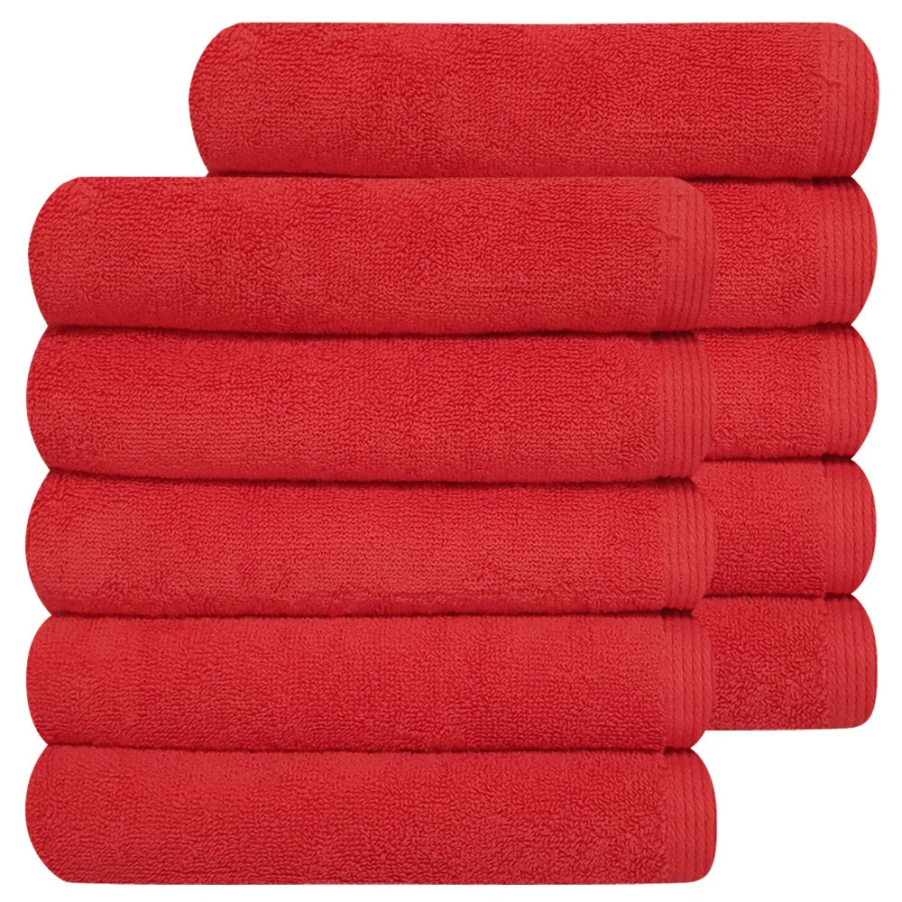 [Daju Towel] 5pcs/10pcs Hotel towel 150g 40cm x 80cm Charcoal Gray deep color easy-to-use usually thick Pure Cotton Absorption Good Dailly towel