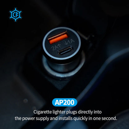 Find My for iPhone, compatible with all car cigarette lighters, fast charging, locator, tracker, vehicle anti-lost free app