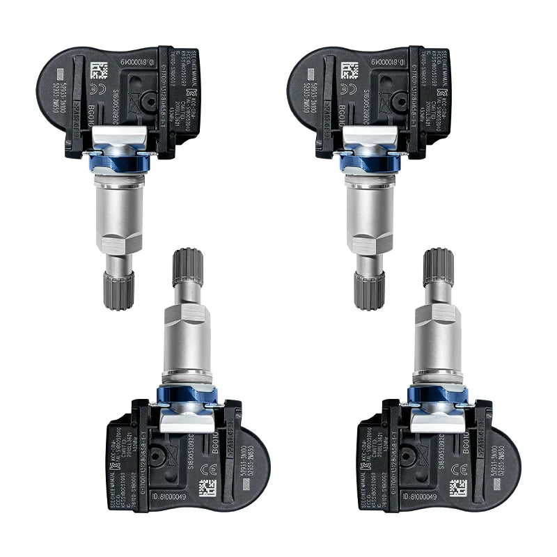 1/4PCS Tire Pressure Monitoring Sensor TPMS 529333N100 For KIA Sorento Hyundai Grand Santafe Sonata Compatible With 529332M650