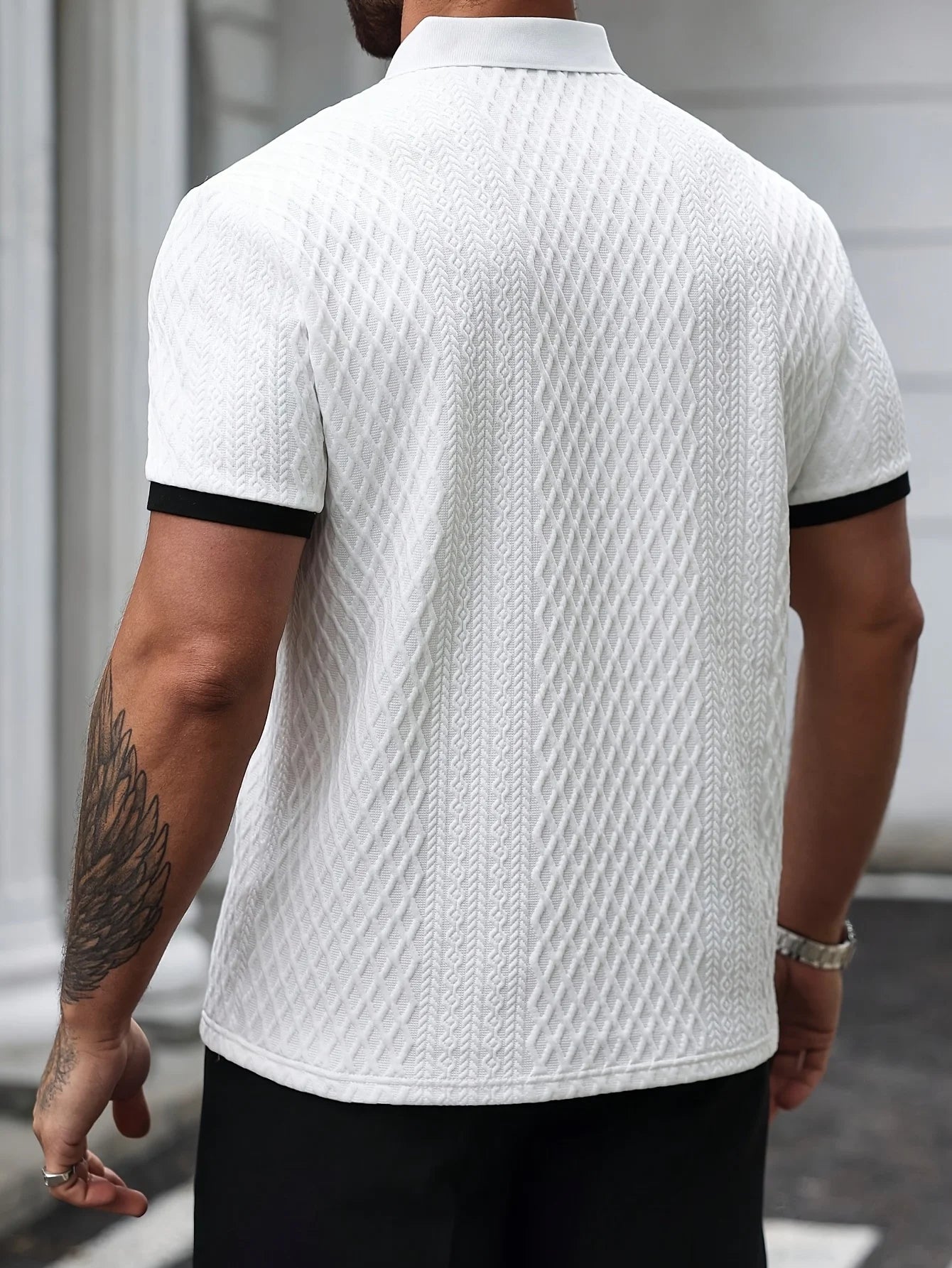 Mens Polo Shirt Summer Short Sleeve Male Polos Streetwear Man Tops Solid Color Poloshirt Brand Breathable Male Polo Shirts Men