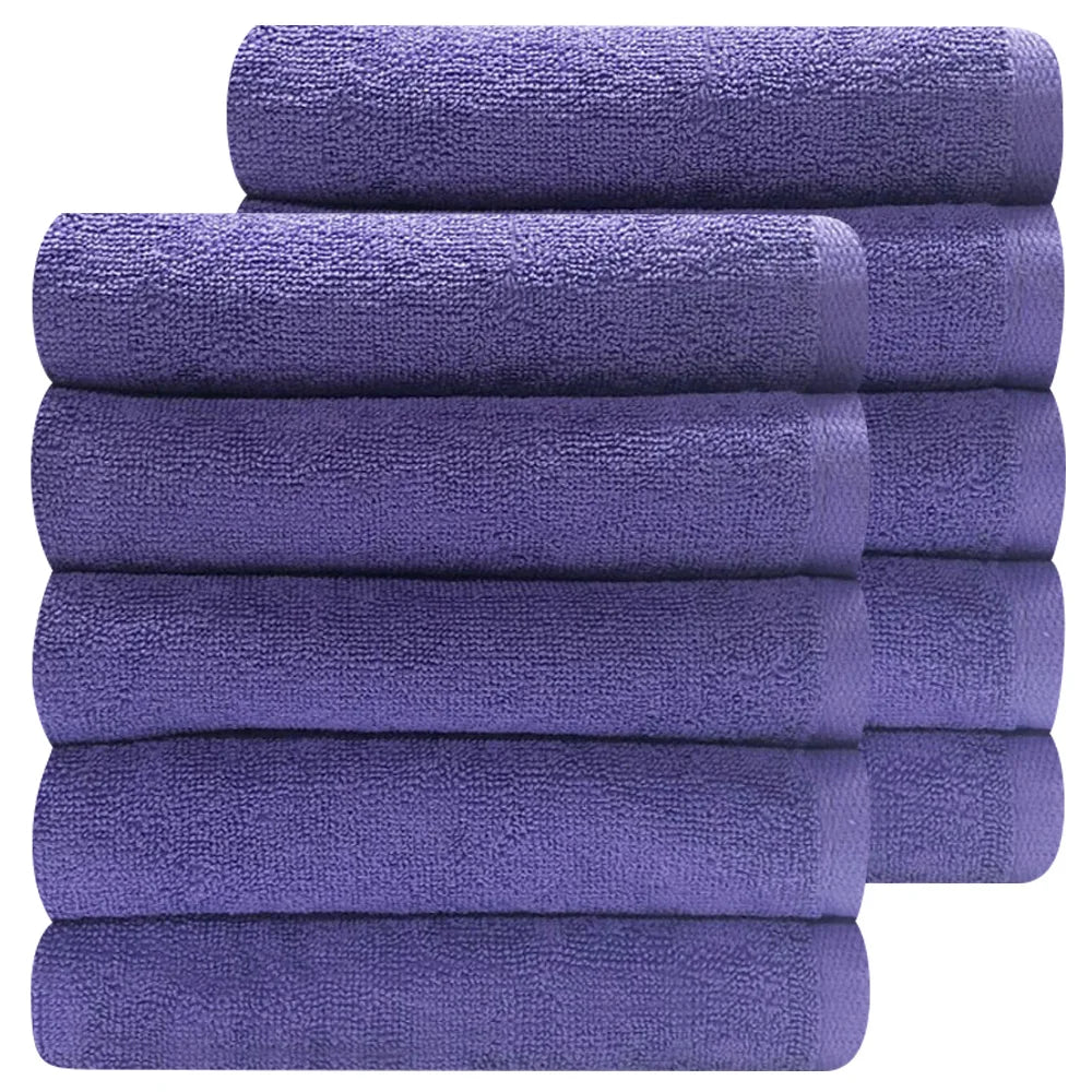 [Daju Towel] 5pcs/10pcs Hotel towel 150g 40cm x 80cm Charcoal Gray deep color easy-to-use usually thick Pure Cotton Absorption Good Dailly towel