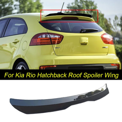 For Kia Rio III EV6 PICANTO PRIDE SOUL STONIC Hatchback Universal Car Rear Roof Spoiler Extention ABS 99Cm
