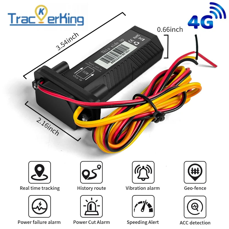 4G+2G ST901 GPS Tracker for Automotive Vehicle TrackerKing Mini Waterproof Device Motorcycle