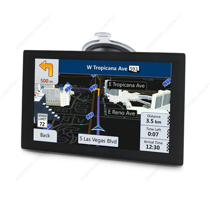 9 Inch HD Touch Screen 2D 3D Car GPS Navigation Multilingual Voice Latest Europe Maps GPS Navigation Support FM Transmitter