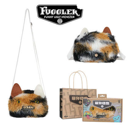 Fugglers Ugly Tooth Monster Fluffy Crossbody Bags Cute Fugg Plush Purse Shoulder Backpack Wallet Girls Boys Cartoon Animal 22CM